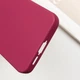 Чохол TPU GETMAN Liquid Silk Full Camera Samsung Galaxy S24+ Бордовий / Marsala - зображення 6