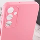 Чехол TPU GETMAN Liquid Silk Full Camera для Samsung Galaxy A26 5G Розовый / Pink - изображение 6