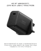 Сетевое зарядное устройство Native Union Fast GaN Charger PD 45W USB-C Port Black (FAST-PD45-BLK-EU) - изображение 2