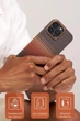 Карбоновий чохол Pitaka Military-Grade Protective Case Sunset for iPhone 16 Pro Max - зображення 12