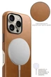 Чохол Nomad Traditional Leather Case English Tan for iPhone 16 Pro Max (NM01387985) - зображення 13