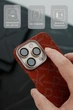 Чехол Pitaka Tactile Woven Case Monogram Red/Gold for iPhone 16 Pro (KI1602PTK) - изображение 11