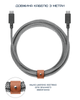 Кабель Native Union Belt XL Cable USB-C to USB-C Cosmos Zebra (3 m) BELT-XL-C-ZEB-3-NP - изображение 4