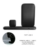 Бездротовий зарядний пристрій Nomad Stand One Max MagSafe 3-in-1 Charging Hub (2rd Gen) Carbide (NM014605858) - зображення 12