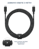 Кабель Native Union Belt XL Cable USB-C to USB-C Cosmos Black (3 m) BELT-XL-C-COS-3-NP - зображення 12