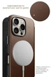 Чехол Nomad Modern Leather Folio Brown for iPhone 16 Pro (NM01679585) - изображение 6