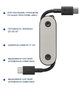 Кабель Native Union Pocket Cable USB-C to USB-C Sandstone - изображение 7