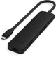 Адаптер Satechi 7-in-1 USB-C Slim Multiport Adapter 4K with Ethernet Black - зображення 2