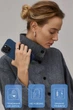Чохол Pitaka Tactile Woven Case Monogram Dark Blue for iPhone 16 Pro - зображення 8