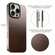 Чохол Nomad Magnetic Leather Rustic Horween для iPhone 16 Pro Max Коричневий (NM01361985) - зображення 3