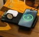 Бездротова зарядна станція Nomad Base One Max Qi2 3-in-1 Charging Hub (3rd Gen) Чорна (NM01571885) - зображення 15