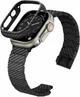 Ремінець для годинника Pitaka Carbon Fiber Watch Band Retro Black/Grey for Apple Watch 49/45/44mm (AWB2311) - зображення 3