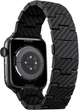 Ремінець для годинника Pitaka Carbon Fiber Watch Band Retro Black/Grey for Apple Watch 49/45/44mm (AWB2311) - зображення 3