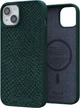 Чехол-накладка Njord Salmon Leather MagSafe Case Green для iPhone 15 Plus (NA52SL02) - изображение 8