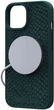 Чехол-накладка Njord Salmon Leather MagSafe Case Green для iPhone 15 Plus (NA52SL02) - изображение 10