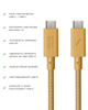 Кабель USB-C to USB-C Native Union Anchor Cable Pro 240W Kraft (3 m) (ACABLE-C-KFT-NP) - изображение 5
