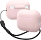 Чехол Elago Silicone Basic Case with Nylon Lanyard Light Pink для Airpods Pro 2nd Gen (EAPP2SC-BA+ROSTR-LPK) - изображение 6