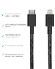 Кабель USB-C to Lightning Native Union Belt Cable Cosmos Black (1.2 m) (BELT-KV-CL-CS-BK-2) - изображение 14