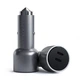 Мережевий зарядний пристрій Satechi 40W Dual USB-C PD Car Charger Space Gray (ST-U2C40CCM) - зображення 5
