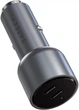 Мережевий зарядний пристрій Satechi 40W Dual USB-C PD Car Charger Space Gray (ST-U2C40CCM) - зображення 10