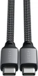Кабель Satechi USB-C to USB-C Cable 100W Space Gray (2 m) (ST-TCC2MM) - изображение 2