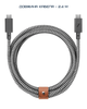 Кабель USB-C to USB-C Native Union Belt Cable Pro 240W Zebra (2.4 m) (BELT-PRO2-ZEB-NP) - изображение 10