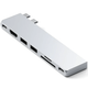 Адаптер Satechi USB-C Pro Hub Slim Silver (ST-HUCPHSS) - изображение 1