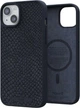 Чехол-накладка Njord Salmon Leather MagSafe Case Black для iPhone 15 Plus (NA52SL00) - изображение 8