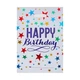 Дитячі пакети для подарунків Happy Birthday білі 17х25 см, 10шт - зображення 1