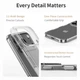 Чехол для iPhone 17 Pro Max Rock Crystal Shield Transparent Protection Case Прозрачный - изображение 2
