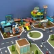 Большой интерактивный трек парковка 2в1 Urban Rail Track + Track Car Building - изображение 8