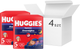 Pieluchomajtki Huggies Overnights rozmiar 5 12-17 kg 4 x 24 szt (5029054251553) - obraz 1