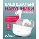 Наушники Bluetooth Walker WTS-39 ENC, беспроводные TWS с микрофоном и шумоподавлением, белый цвет - изображение 3