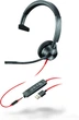 Гарнітура комп'ютерна моно On-ear Poly Blackwire 3315, USB-A, всеспрямований, чорний - зображення 2