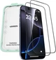 Защитное стекло пара UGREEN SP1146 для iPhone 17 Pro, закаленное 9H+ защита от падений, царапин, отпечатков пальцев, полное покрытие Transparent (95524) - изображение 1