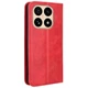 Чохол-книжка Deexe Retro Style для Xiaomi 15T - Red - зображення 8