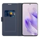 Чехол-книжка Deexe Faro Wallet для Infinix Hot 60 Pro Plus - Blue - изображение 2