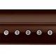 Витяжка плоска BORGIO GIO (PL) 50 Brown (50 см, 380 м3/год, коричнева) - изображение 10