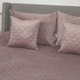 Покрывало ТЕП "VELOUR" Elderberry/Ромб круглый, 220x240 - изображение 4
