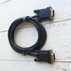 Видео кабель Hoco US11 VGA to VGA HD 2 метра Черный - изображение 4