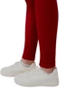 Леггинсы в рубчик с моделирующим швом сзади Leggings Rib Winery S/M Красный - изображение 4