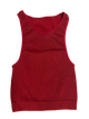 Топ в рубчик женский из микрофибры с открытыми плечами Giulia Halter Top RIB Winery S/M Красный - изображение 5