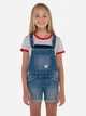 Подростковый летний джинсовый полукомбинезон для девочки Levi's 996579976 170 см Синий (1159820097) - изображение 1