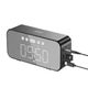 Колонка портативная XO F41 Mirror Clock Bluetooth FM с черными часами - изображение 3