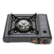 Портативная туристическая газовая плита с пьезоподжигом portable gas stove BDZ 155 Original by Happy Home c пластиковым кейсом адаптер под большой баллон - изображение 4