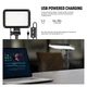 Комплект двухцветного студийного USB света со штативом 135 см NEEWER BASICS BP66 Bi-Color 10Вт 3200+5600К 2шт. - изображение 3