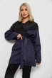 Жіночий кардиган однотонний, колір синій, 4XL, 257R001 - зображення 3