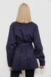 Жіночий кардиган однотонний, колір синій, 4XL, 257R001 - зображення 4