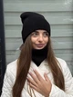Молодежный комплект шапка и баф женский STD - изображение 2