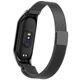 Ремінець Міланська петля для Xiaomi mi band 9 / ремінці на сяомі, ксіомі мі бенд / металевий ремінець до фітнес-браслета DI1 - зображення 2